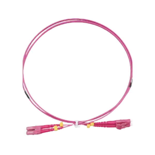 Safenet OM4 LC-LC Duplex Fiber Patch Cord 3M